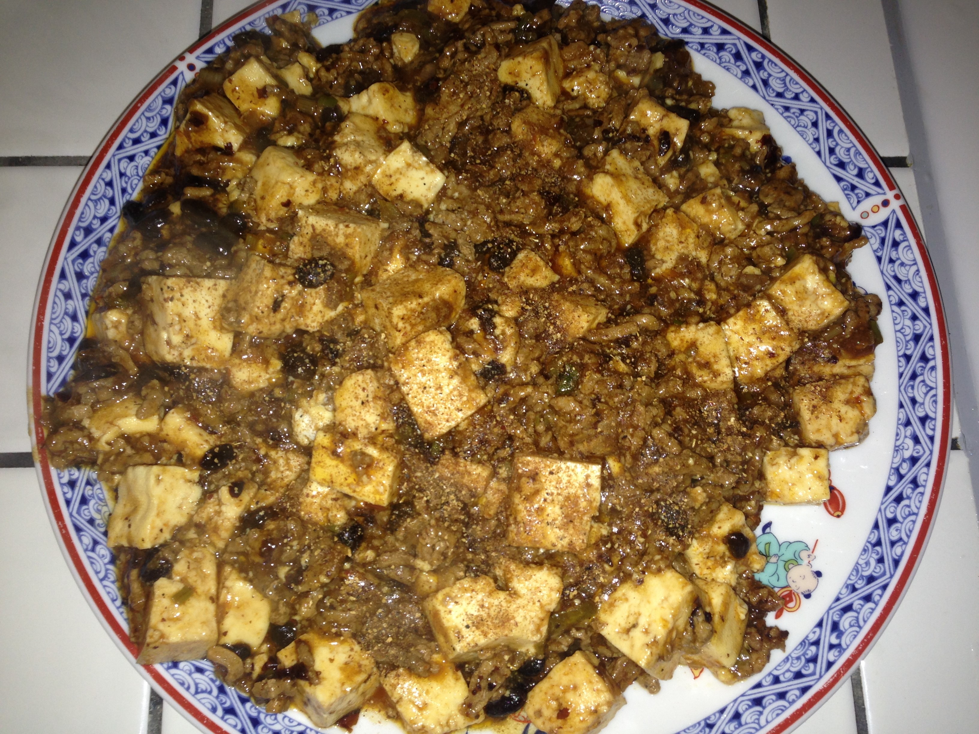 男の簡単料理　16皿目「麻婆豆腐」