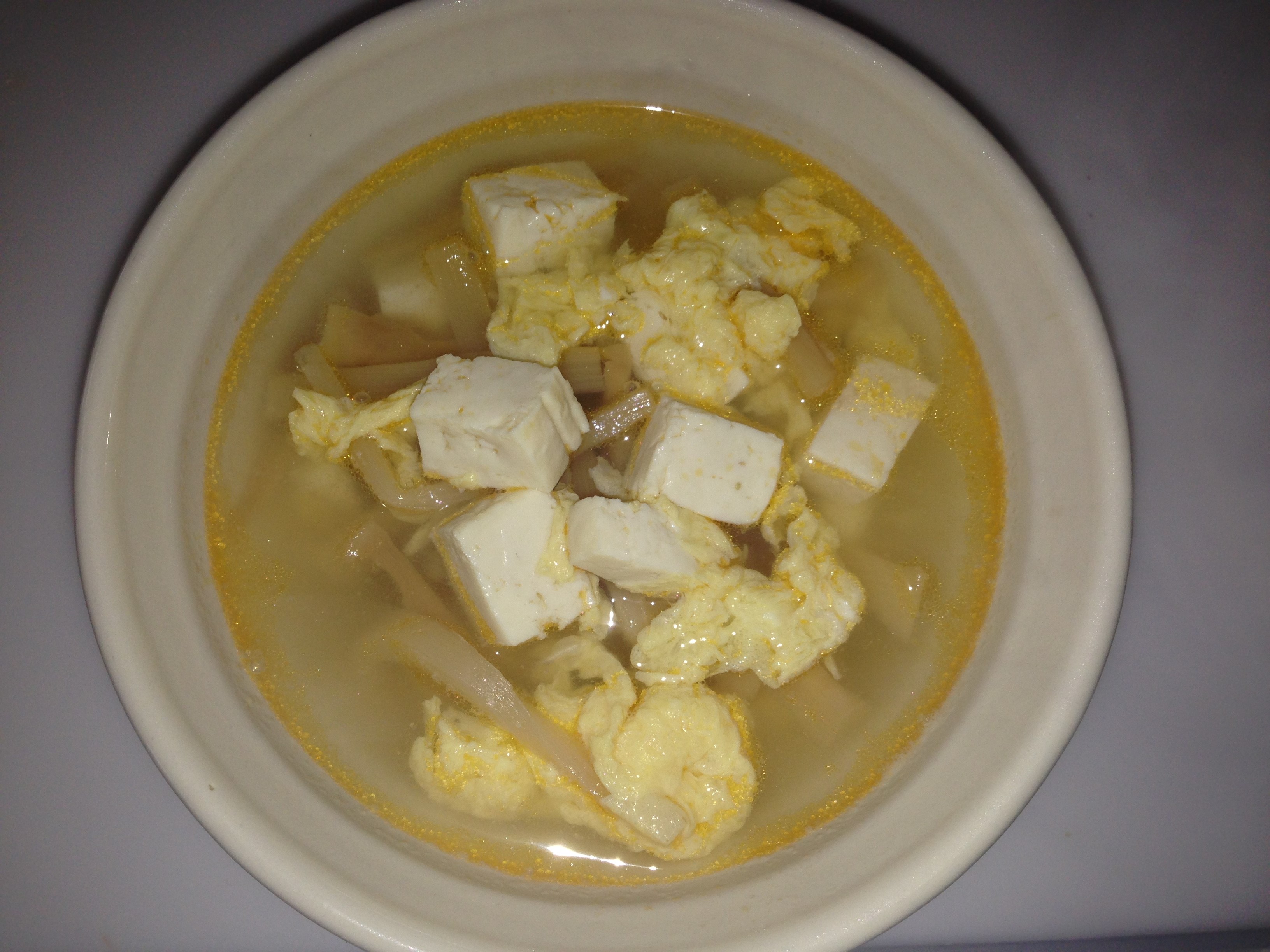 男の簡単料理 19皿目「酸辣湯風スープ」